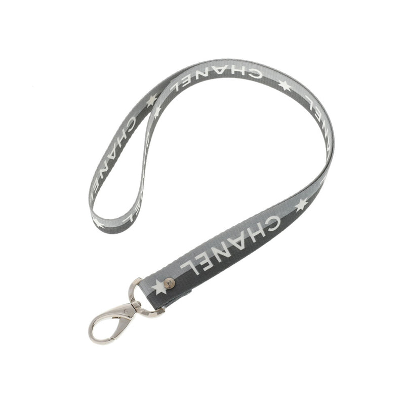 CHANEL シャネル シャネルロゴ グレー系 ユニセックス ストラップ Aランク 中古 銀蔵