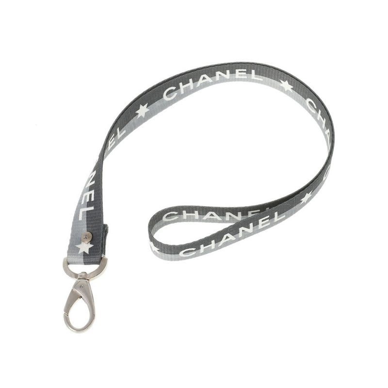 CHANEL シャネル シャネルロゴ グレー系 ユニセックス ストラップ Aランク 中古 銀蔵