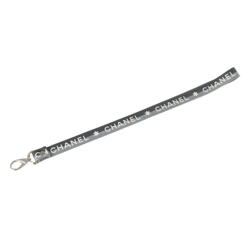 CHANEL シャネル シャネルロゴ グレー系 ユニセックス ストラップ Aランク 中古 銀蔵