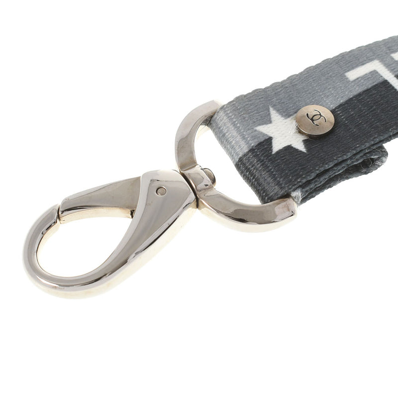 CHANEL シャネル シャネルロゴ グレー系 ユニセックス ストラップ Aランク 中古 銀蔵