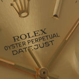 ROLEX ロレックス デイトジャスト 16018 レディース YG 腕時計 自動巻き シャンパン文字盤 Aランク 中古 銀蔵