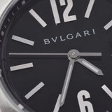 BVLGARI ブルガリ エルゴン EG30S レディース SS 腕時計 クオーツ 黒文字盤 Aランク 中古 銀蔵