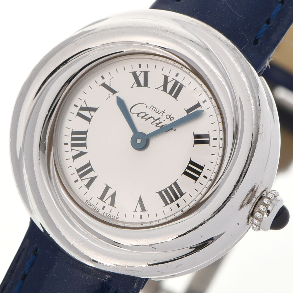 カルティエマストトリニティ レディース 腕時計 W1014945 CARTIER 中古