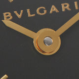 BVLGARI ブルガリ ブルガリブルガリ トゥボガス モンテカルロ Lサイズ レディース YG/WG 腕時計 クオーツ 黒文字盤 Aランク 中古 銀蔵