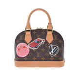 LOUIS VUITTON ルイヴィトン モノグラム ステッカー アルマBB 2WAY ブラウン M43230 レディース モノグラムキャンバス ハンドバッグ Aランク 中古 銀蔵