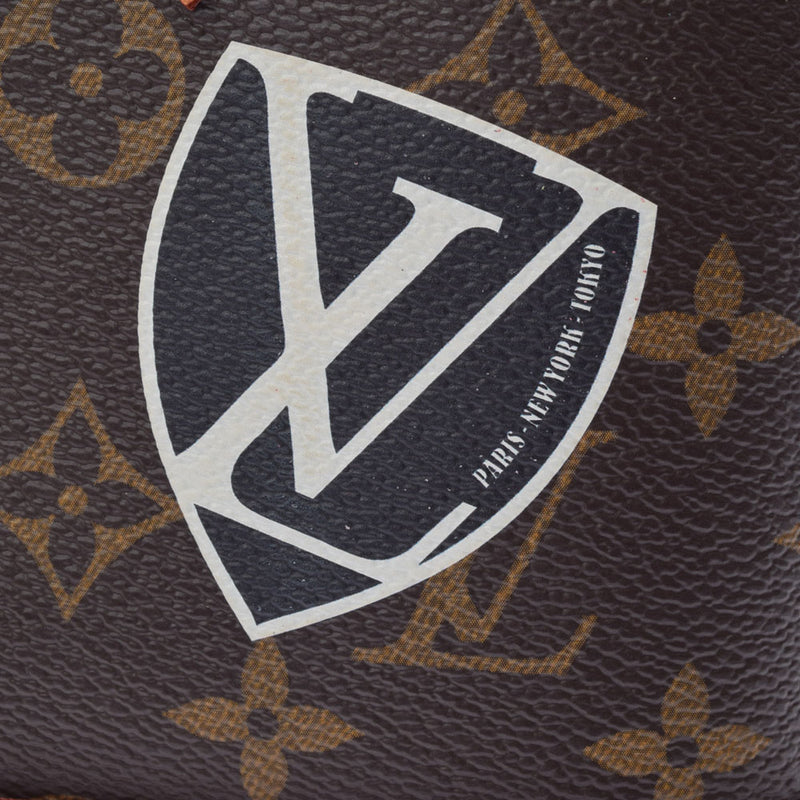 LOUIS VUITTON ルイヴィトン モノグラム ステッカー アルマBB 2WAY ブラウン M43230 レディース モノグラムキャンバス ハンドバッグ Aランク 中古 銀蔵