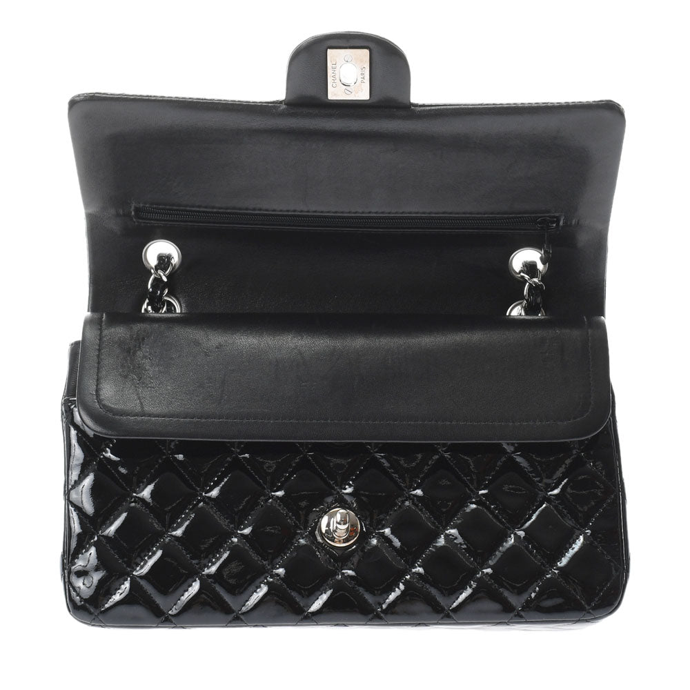 シャネルダブルフラップ 25cm チェーン 14143 ブラック ゴールド