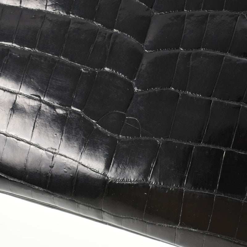 HERMES エルメス バーキン 30 黒 ゴールド金具 A刻印(2017年頃) レディース ニロティカス ハンドバッグ ABランク 中古 銀蔵