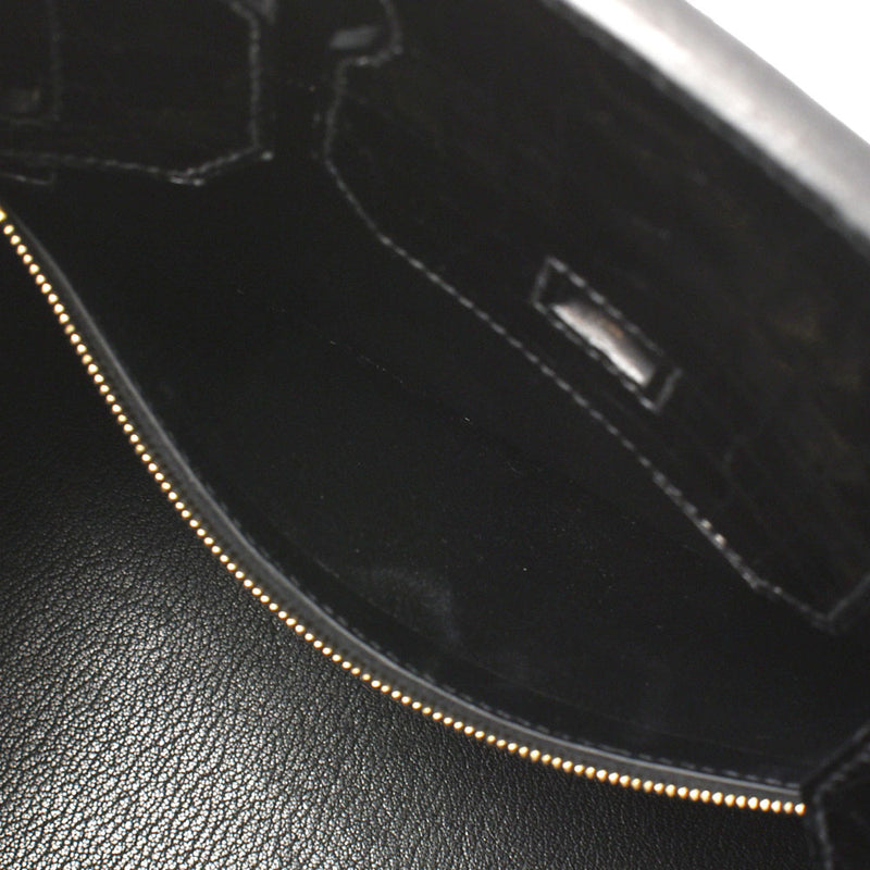 HERMES エルメス バーキン 30 黒 ゴールド金具 A刻印(2017年頃) レディース ニロティカス ハンドバッグ ABランク 中古 銀蔵