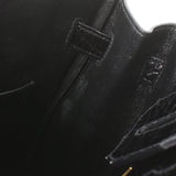 HERMES エルメス バーキン 30 黒 ゴールド金具 A刻印(2017年頃) レディース ニロティカス ハンドバッグ ABランク 中古 銀蔵