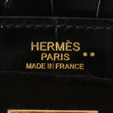 HERMES エルメス バーキン 30 黒 ゴールド金具 A刻印(2017年頃) レディース ニロティカス ハンドバッグ ABランク 中古 銀蔵