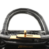 HERMES エルメス バーキン 30 黒 ゴールド金具 A刻印(2017年頃) レディース ニロティカス ハンドバッグ ABランク 中古 銀蔵