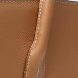 HERMES エルメス バーキン 35 ナチュラル ゴールド金具 □C刻印(1999年頃) ユニセックス クシュベル ハンドバッグ Bランク 中古 銀蔵