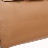 HERMES エルメス バーキン 35 ナチュラル ゴールド金具 □C刻印(1999年頃) ユニセックス クシュベル ハンドバッグ Bランク 中古 銀蔵