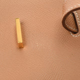 HERMES エルメス バーキン 35 ナチュラル ゴールド金具 □C刻印(1999年頃) ユニセックス クシュベル ハンドバッグ Bランク 中古 銀蔵