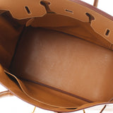 HERMES エルメス バーキン 35 ナチュラル ゴールド金具 □C刻印(1999年頃) ユニセックス クシュベル ハンドバッグ Bランク 中古 銀蔵