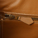 HERMES エルメス バーキン 35 ナチュラル ゴールド金具 □C刻印(1999年頃) ユニセックス クシュベル ハンドバッグ Bランク 中古 銀蔵