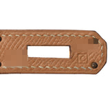 HERMES エルメス バーキン 35 ナチュラル ゴールド金具 □C刻印(1999年頃) ユニセックス クシュベル ハンドバッグ Bランク 中古 銀蔵