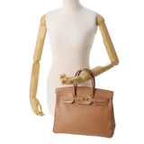 HERMES エルメス バーキン 35 ナチュラル ゴールド金具 □C刻印(1999年頃) ユニセックス クシュベル ハンドバッグ Bランク 中古 銀蔵