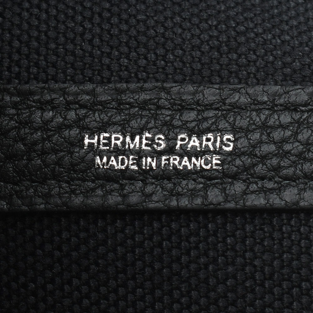 エルメスガーデンファイル 黒 シルバー金具 U刻印(2022年頃)刻印 レディース トートバッグ HERMES – 銀蔵オンライン