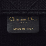 CHRISTIAN DIOR クリスチャンディオール ブックトートバッグ ミディアム 黒 レディース キャンバス ハンドバッグ Aランク 中古 銀蔵