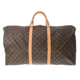 LOUIS VUITTON ルイヴィトン モノグラム キーポルバンドリエール60 ブラウン M41412 ユニセックス モノグラムキャンバス ボストンバッグ Bランク 中古 銀蔵