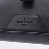LOUIS VUITTON ルイヴィトン ダークアンフィニティ メッセンジャーPM 黒 M52176 メンズ レザー ボディバッグ ABランク 中古 銀蔵