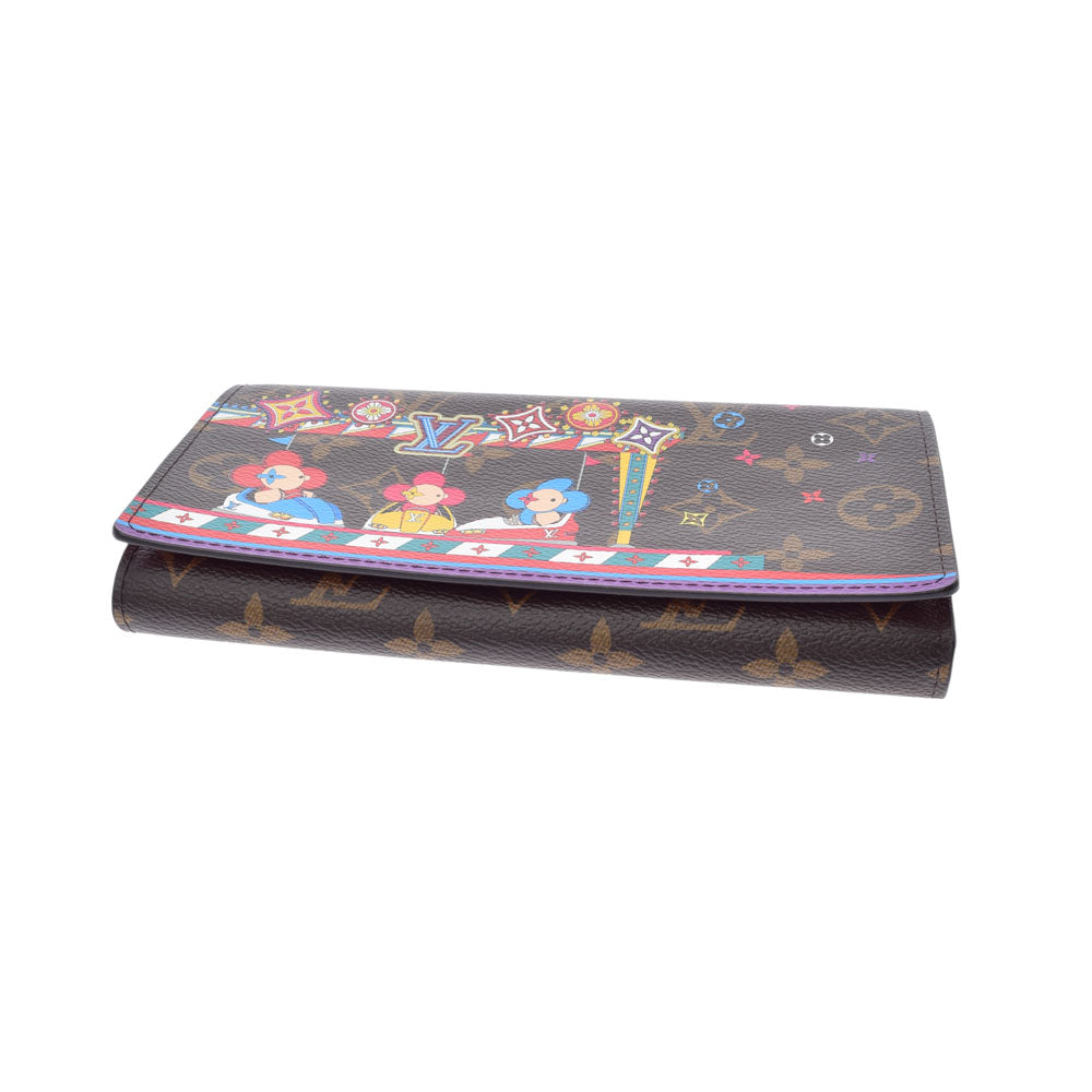 限定品◆ルイヴィトン ポルトフォイユサラ モノグラム ヴィヴィエンヌ ルイヴィトンポルトフォイユサラ 14145 ブラウン ヴィヴィエンヌ ユニ