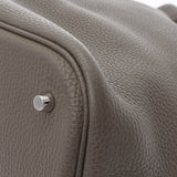 HERMES エルメス ピコタンロック GM エタン シルバー金具 T刻印(2015年頃) レディース トリヨンクレマンス ハンドバッグ ABランク 中古 銀蔵