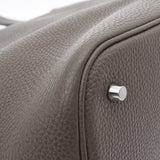 HERMES エルメス ピコタンロック GM エタン シルバー金具 T刻印(2015年頃) レディース トリヨンクレマンス ハンドバッグ ABランク 中古 銀蔵