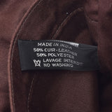 HERMES エルメス アメダバ PM ブロンズ レディース  レザー/ポリエステル ハンドバッグ ABランク 中古 銀蔵