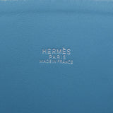 HERMES エルメス ボリード37  ブルージーン シルバー金具 □I刻印(2005年頃) レディース トリヨンクレマンス ハンドバッグ ABランク 中古 銀蔵