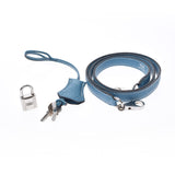 HERMES エルメス ボリード37  ブルージーン シルバー金具 □I刻印(2005年頃) レディース トリヨンクレマンス ハンドバッグ ABランク 中古 銀蔵