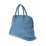 HERMES エルメス ボリード37  ブルージーン シルバー金具 □I刻印(2005年頃) レディース トリヨンクレマンス ハンドバッグ ABランク 中古 銀蔵
