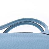 HERMES エルメス ボリード37  ブルージーン シルバー金具 □I刻印(2005年頃) レディース トリヨンクレマンス ハンドバッグ ABランク 中古 銀蔵