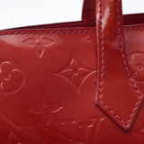 LOUIS VUITTON ルイヴィトン ヴェルニ ウィルシャーPM ポムダムール M93642 レディース モノグラムヴェルニ ハンドバッグ Bランク 中古 銀蔵