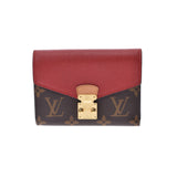 LOUIS VUITTON ルイヴィトン モノグラム ポルトフォイユ パラス コンパクト スリーズ M67478 レディース モノグラムキャンバス レザー 三つ折り財布 Bランク 中古 銀蔵