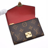 LOUIS VUITTON ルイヴィトン モノグラム ポルトフォイユ パラス コンパクト スリーズ M67478 レディース モノグラムキャンバス レザー 三つ折り財布 Bランク 中古 銀蔵