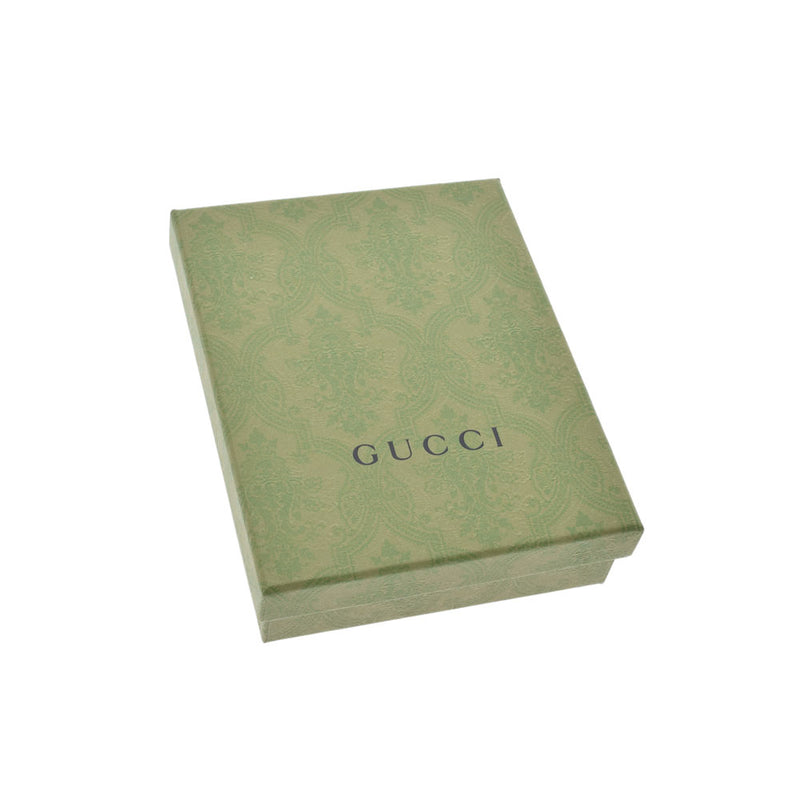 GUCCI グッチ チェーンウォレット コンパクト GGマーモント 黒 ゴールド金具 625693 レディース カーフ チェーンウォレット 新同 中古 銀蔵