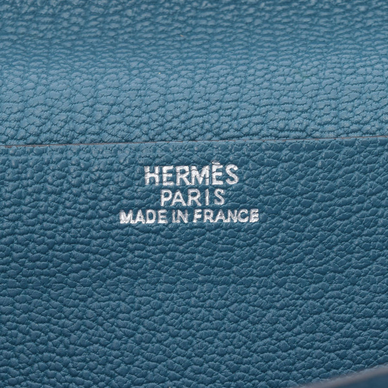 HERMES エルメス ベアンスフレ  コルヴェール □L刻印(2008年頃) レディース シェーブル 長財布 ABランク 中古 銀蔵