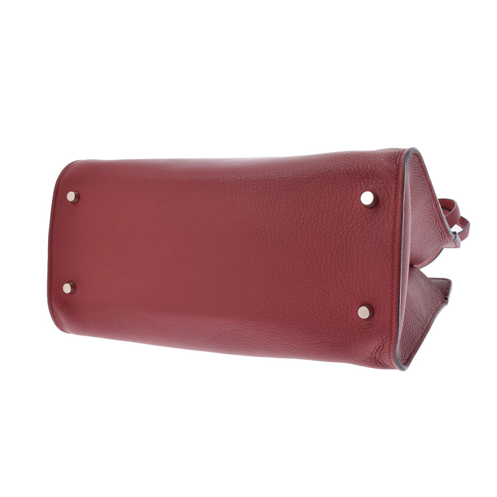 エルメスミュゾーショルダーバッグ美品ルージュトゴ