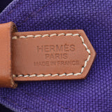 HERMES エルメス マルワリPM ブルーエレクトリック シルバー金具 □O刻印(2011年頃) ユニセックス キャンバス ショルダーバッグ ABランク 中古 銀蔵