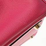 HERMES エルメス バーキン35 ローズティリアン ゴールド金具 □Q刻印(2013年頃) ユニセックス ヴォーエプソン ハンドバッグ Aランク 中古 銀蔵