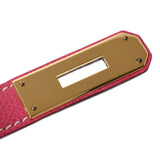 HERMES エルメス バーキン35 ローズティリアン ゴールド金具 □Q刻印(2013年頃) ユニセックス ヴォーエプソン ハンドバッグ Aランク 中古 銀蔵