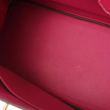 HERMES エルメス バーキン35 ローズティリアン ゴールド金具 □Q刻印(2013年頃) ユニセックス ヴォーエプソン ハンドバッグ Aランク 中古 銀蔵