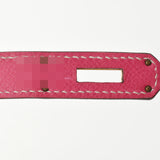 HERMES エルメス バーキン35 ローズティリアン ゴールド金具 □Q刻印(2013年頃) ユニセックス ヴォーエプソン ハンドバッグ Aランク 中古 銀蔵