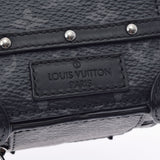 LOUIS VUITTON ルイヴィトン モノグラム エクリプス ポルトクレ バックパックトランク 黒 M80221 メンズ モノグラムエクリプスキャンバス キーホルダー ABランク 中古 銀蔵