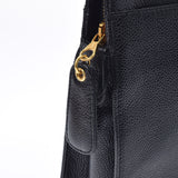 CHANEL シャネル マトラッセ ハンドバッグ 黒 ゴールド金具 レディース  キャビアスキン ハンドバッグ ABランク 中古 銀蔵