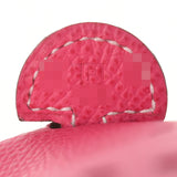 HERMES エルメス エヴリン TPM ロングストラップ ローズティリアン パラジウム金具 □P刻印(2012年頃) レディース ヴォーエプソン ショルダーバッグ 新同 中古 銀蔵