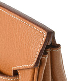 HERMES エルメス バーキン35 ゴールド ゴールド金具 □A刻印(1997年頃) ユニセックス アルデンヌ ハンドバッグ ABランク 中古 銀蔵